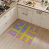 Playful Smiley Faces Kids Cartoon Area Rug