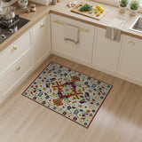 Vibrant Multi-Color Traditional Persian Traditional Persian Area Rug