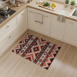 Pink Southwestern Geometric Area Rug