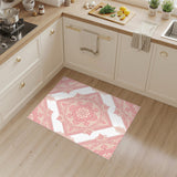 Pink Floral Vintage No. 25 Area Rug