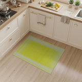 Geometric Modern Yellow Vibrant Yellow Grid Geometric Area Rug