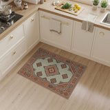 Southwestern Geometric Area Rug in Terracotta