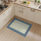 Blue Geometric Traditional Persian Area Rug