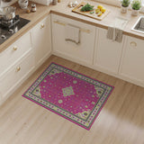 Vibrant Hot Pink Persian Area Rug