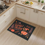 Witching Dachshund Halloween Area Rug