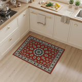 Traditional Persian Red Persian Medallion Area Rug