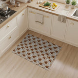Whimsical Cartoon Animal Houses Rug
