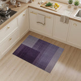 Purple Gradient Block Area Rug