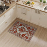 Ornate Red Floral Persian Red Area Rug