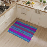Southwestern Vibrant Multi-Color Stripe Area Rug