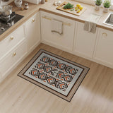 Southwestern Southwestern Geometric Orange Area Rug