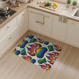 Rainbow Bear Paw Mountain Area Rug