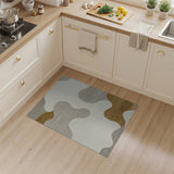 Organic Abstract Neutral Area Rug