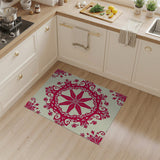 Traditional Persian Red Red Ornate Persian Medallion Area Rug