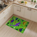 Playful Dinosaur Kids Cartoon Area Rug