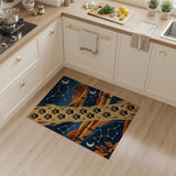 Starry Desert Paw Trail Southwestern Area Rug