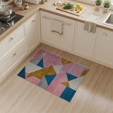 Vibrant Multi-color and Patterns Vibrant Geometric Multi-Color Area Rug