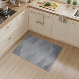 Ethereal Grey Cloud Abstract Area Rug