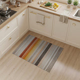 Multi-Color Horizontal Stripe Area Rug