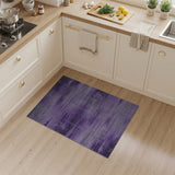 Purple Grey Brushstroke Abstract Area Rug