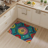 Vibrant Compass Suitcase Area Rug