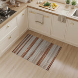 ODIKA Modern Abstract Linear Striped Washable Area Rug, Low Pile Non-Slip Rug