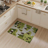 Whimsical Woodland Animals Kids Area Rug