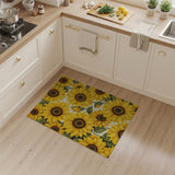 Vibrant Sunflower Fields Area Rug