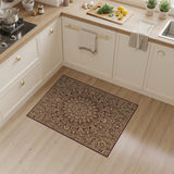 Ornate Red Persian Medallion No. 9 Area Rug
