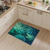 Green Lush Green Foliage Area Rug