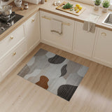Abstract Area Abstract Organic Neutral Area Rug