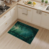 Moonlit Enchanted Forest Area Rug