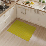 Vibrant Yellow Plaid Checkered Area Rug