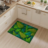 Floral Vintage Lush Fern Grove Area Rug