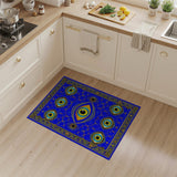 Mystic Evil Eye Blue Area Rug