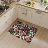 Lush Vintage Rose Pink Area Rug
