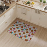 Cute Cartoon Lollipop Candy Pattern Area Rug
