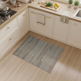 Beige Neutral Striped Textured Area Rug
