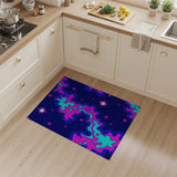 Starry Nebula Abstract Area Rug