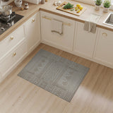 Beige and Neutral Heritage Tribal Geometric Beige Area Rug