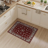 Traditional Persian Ornate Red Traditional Persian Area Rug