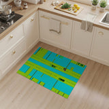 Vibrant Highway Geometric Area Rug