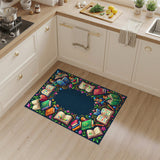 Enchanted Alphabet Kids Cartoon Area Rug