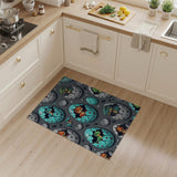Hatching Baby Dino Eggs Cartoon Area Rug
