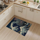 Great Wave Sakura Blossom Area Rug