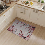Cherry Pink Cherry Blossom Area Rug
