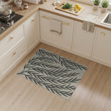 Ethereal Grey Weeping Willow Branch Rug