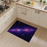 Cosmic Nebula Glow Area Rug