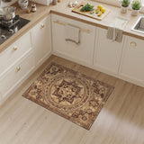 Heritage Tribal Brown Medallion Area Rug