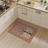 Multi-color and Patterns Vibrant Tree of Life Persian Area Rug